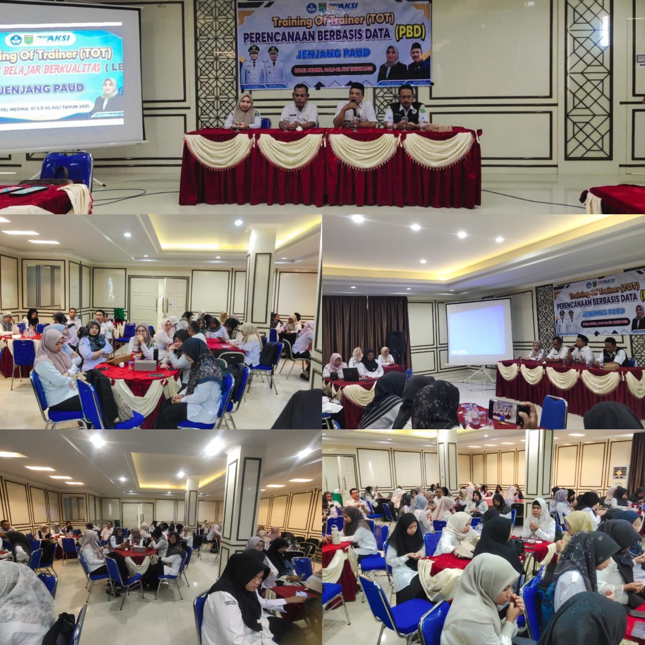  Kegiatan Training Of Trainer Perencanaan Berbasis Data (TOT PBD) Jenjang PAUD