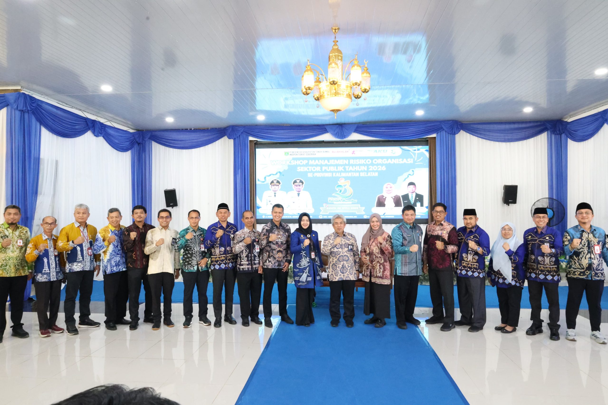 Pemkab Tanah Bumbu Gelar Workshop Manajemen Risiko Se-Kalsel di Momen HUT ke-23